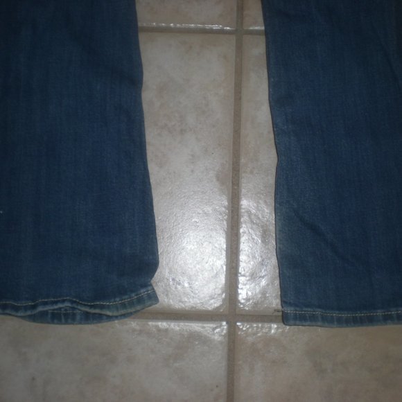 Miss Me Blue Boot Cut Jeans with Silver Accents - Picture 11 of 11